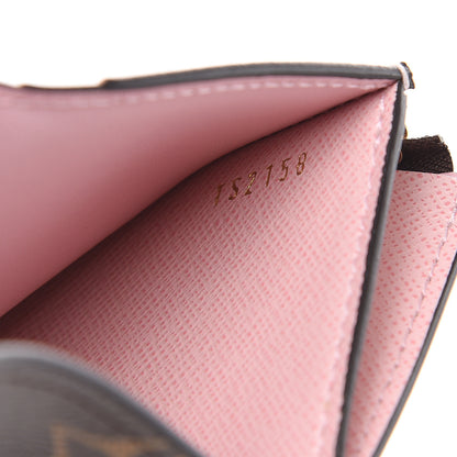 Louis Vuitton Monogram Zoe Wallet Rose Ballerine 7 of 8