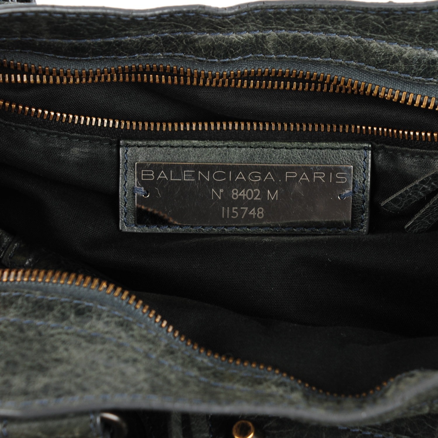 Balenciaga Agneau Classic Hardware City Anthracite 4 of 7