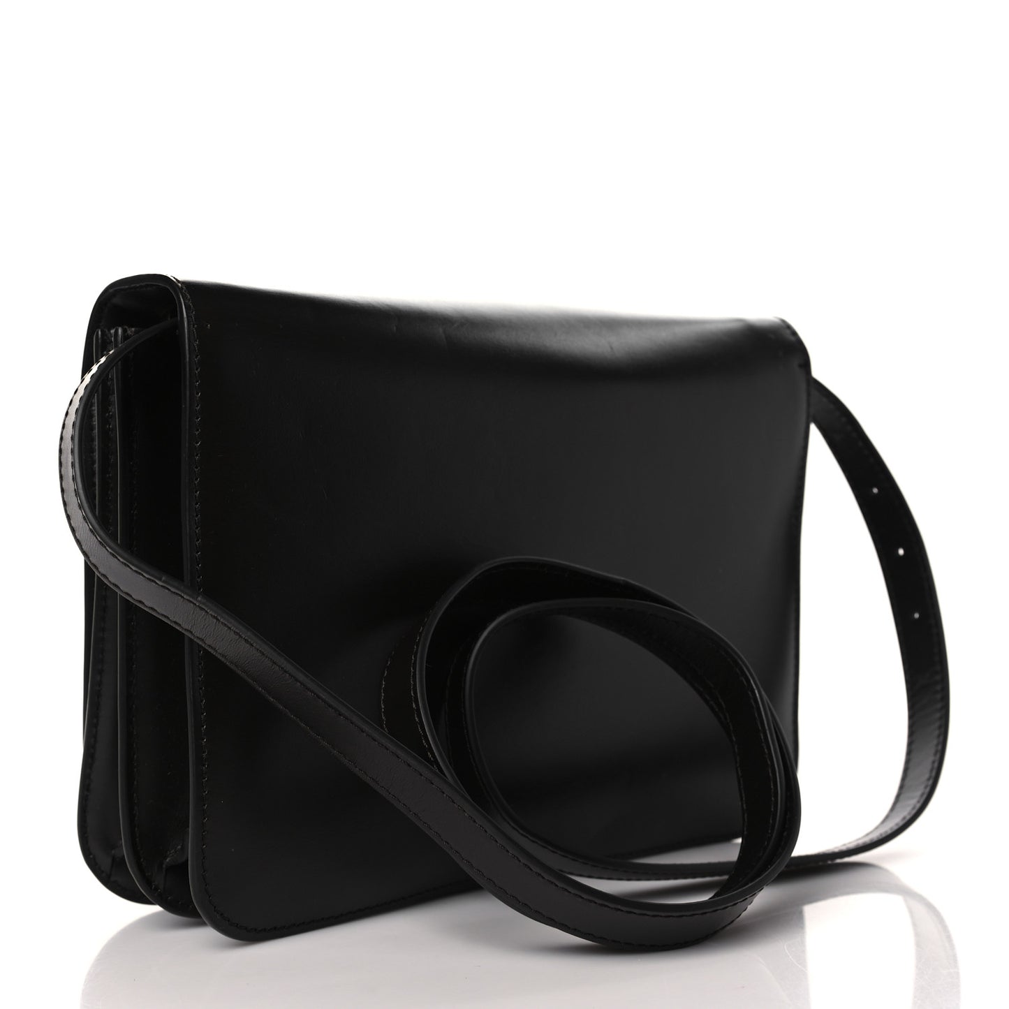 Calfskin Medium TB Bag Coffee