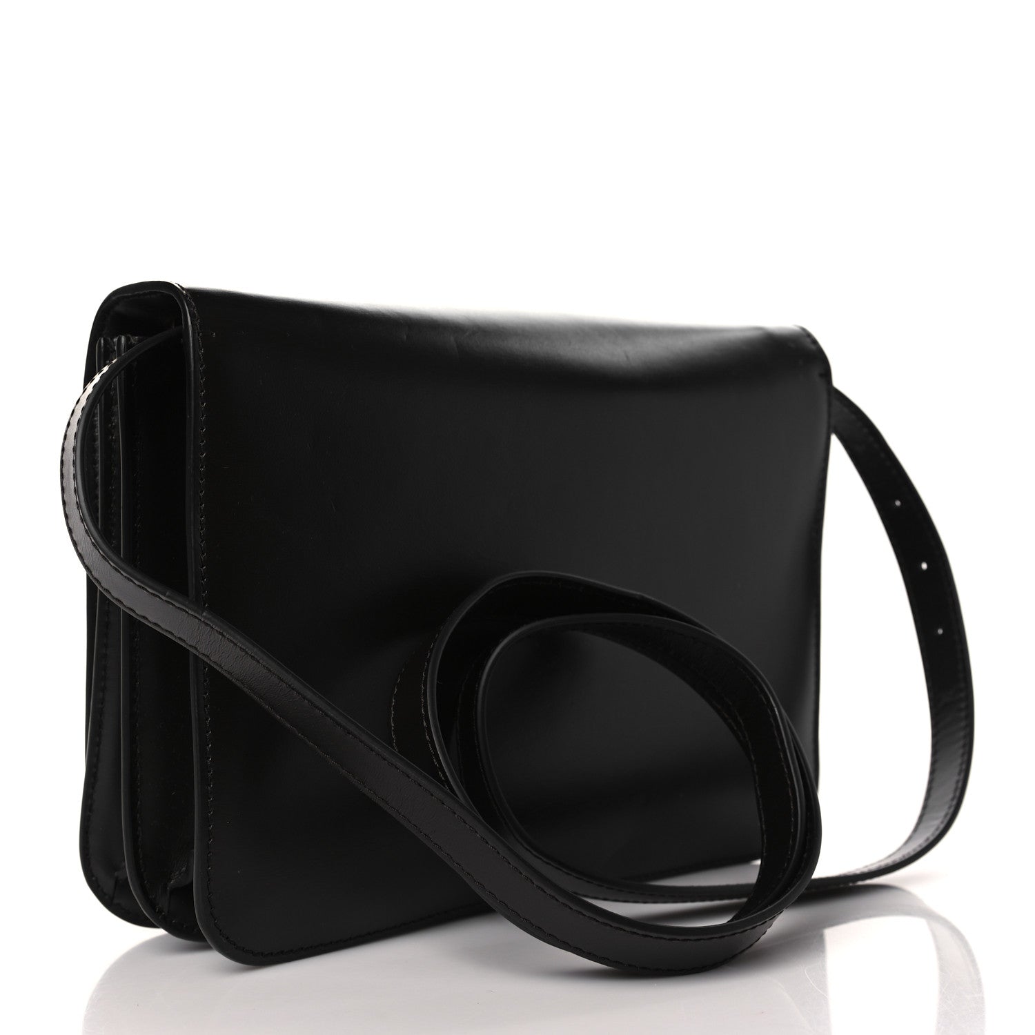 Burberry Calfskin Medium TB Bag Coffee 3 of 8