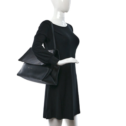 Celine Calfskin All Soft Shoulder Bag Black 2 of 10