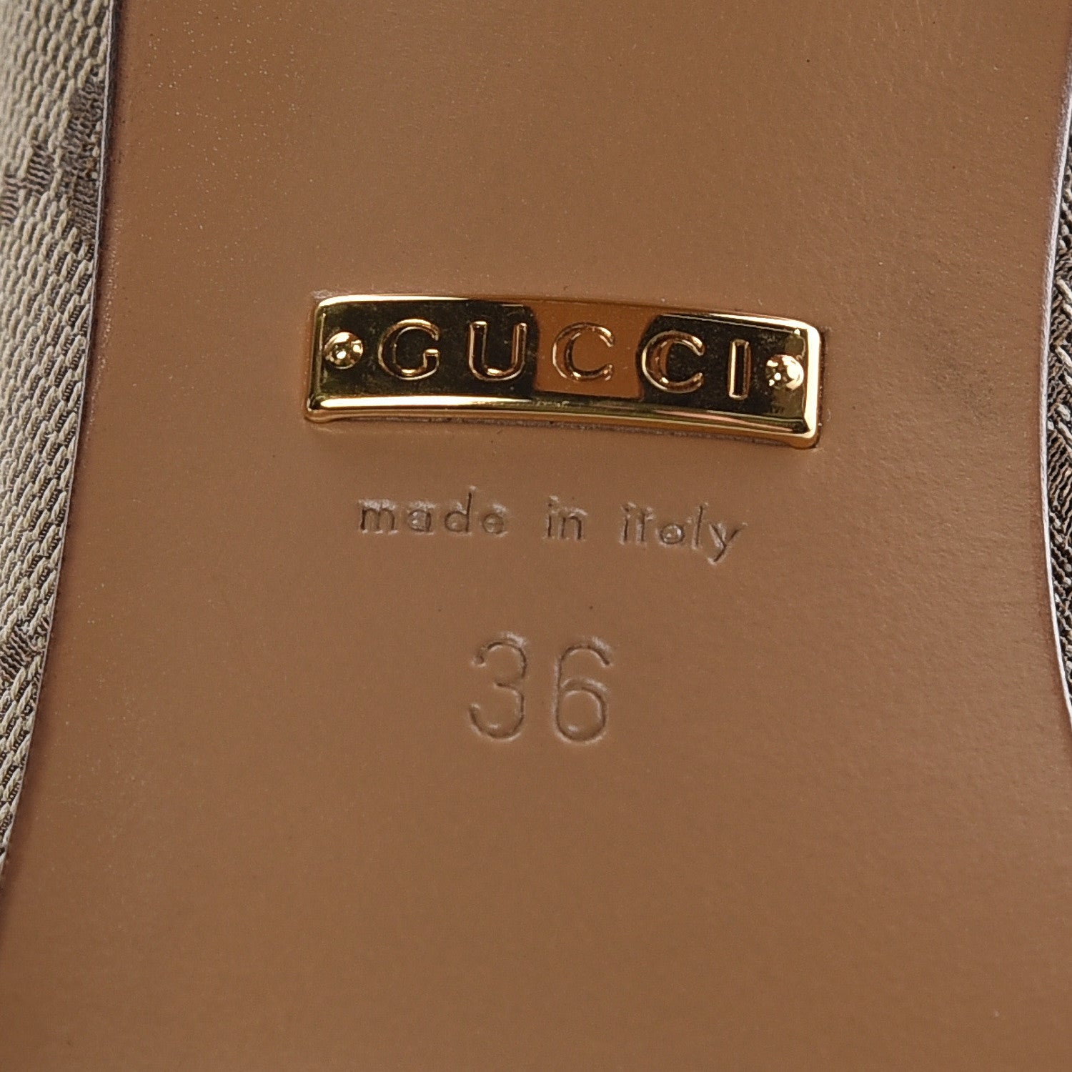 Gucci Monogram Over The Knee Boot 36 6 of 7