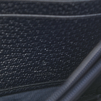 Gucci GG Supreme Monogram Textured Calfskin Web Ophidia Continental Wallet Beige Blue 6 of 8