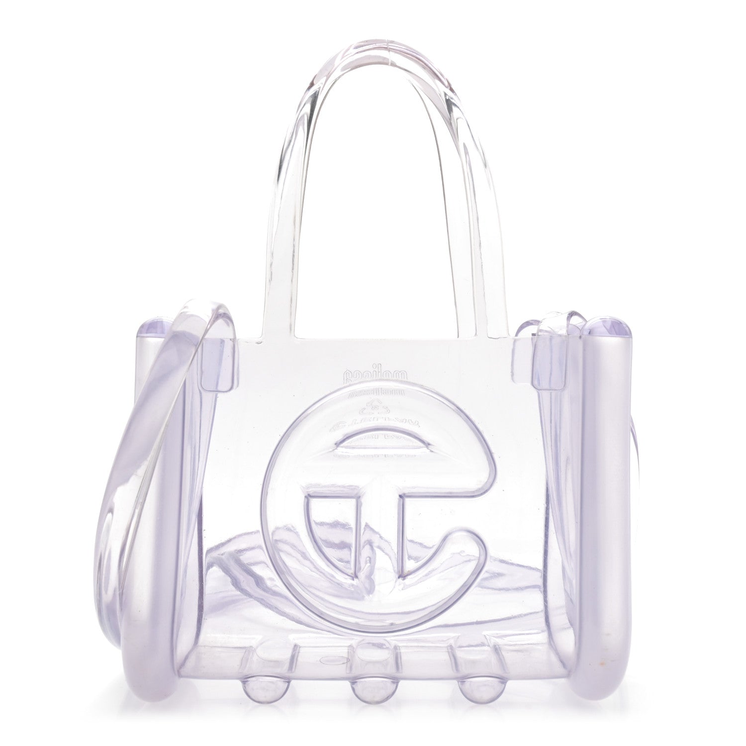 Telfar x MELISSA Jelly Small Shopping Bag Clear 1 of 12