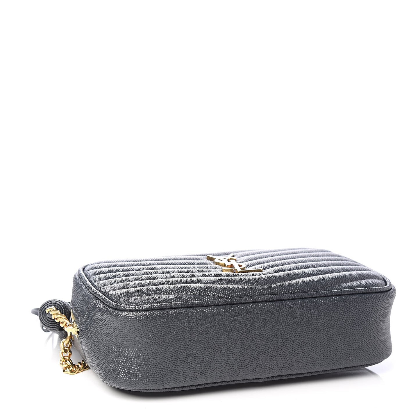 Grain De Poudre Matelasse Monogram Mini Lou Camera Bag Dark Smog