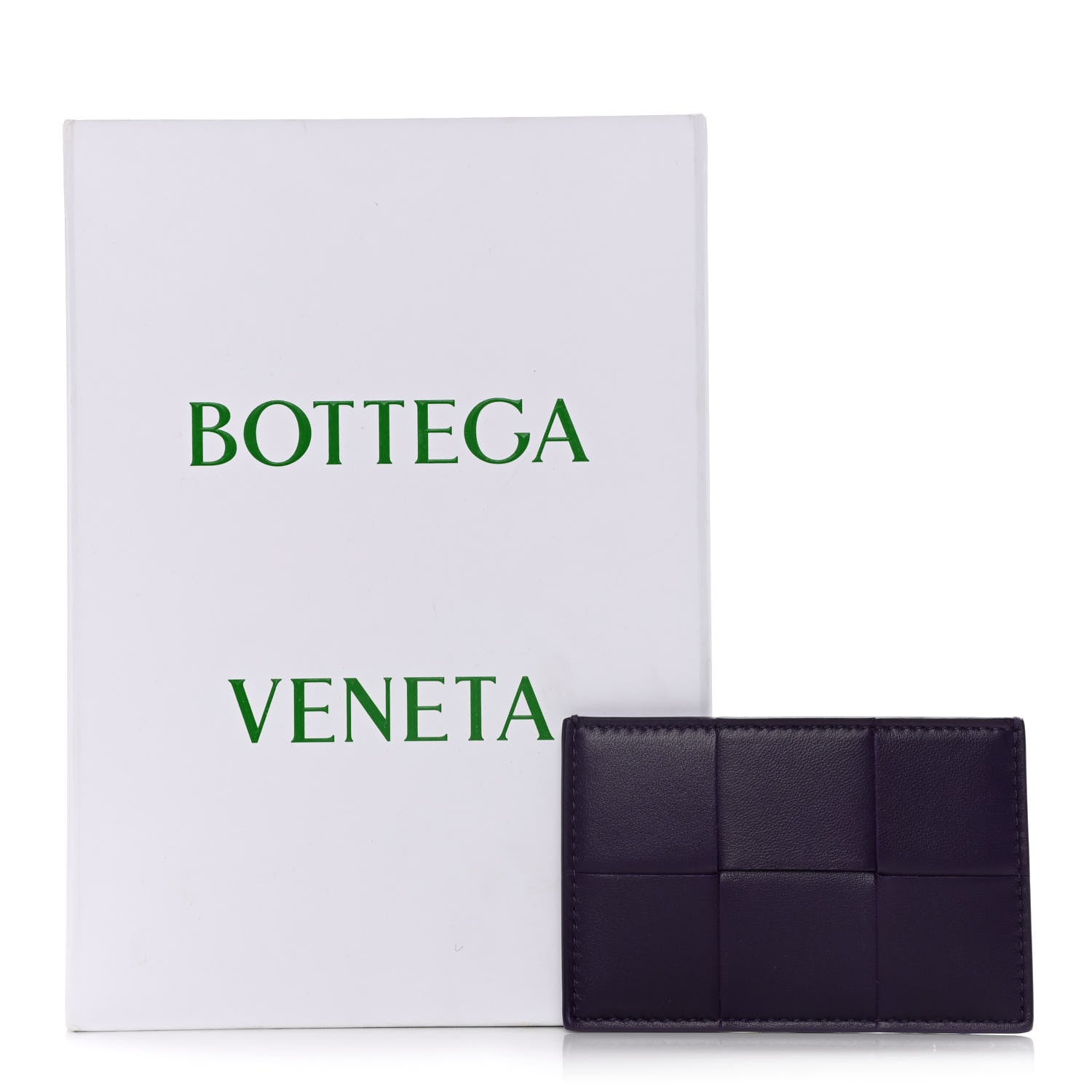 Bottega Veneta Nappa Maxi Intrecciato Card Holder Raisin 7 of 7