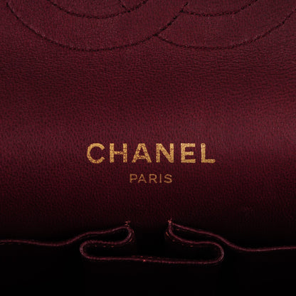 Chanel Lambskin Quilted Medium Double Flap Bijoux Chain Black 6 of 8