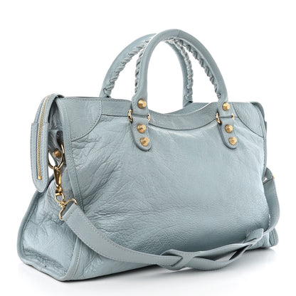 Balenciaga Agneau Giant 12 Gold Hardware City Bleu Opaline 4 of 16