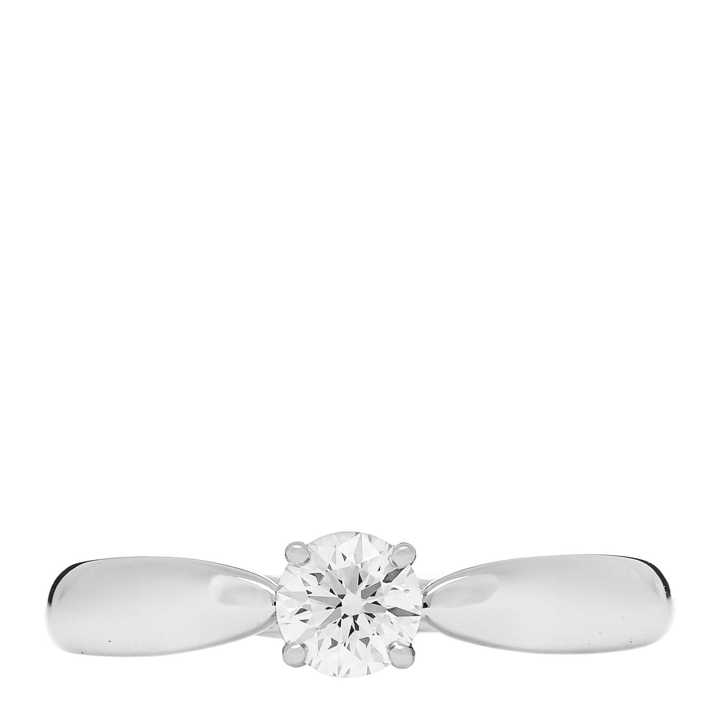 Platinum Diamond .26ct Harmony Solitaire Engagement Ring 49 5