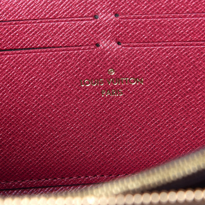 Louis Vuitton Monogram Clemence Wallet Fuchsia 6 of 7