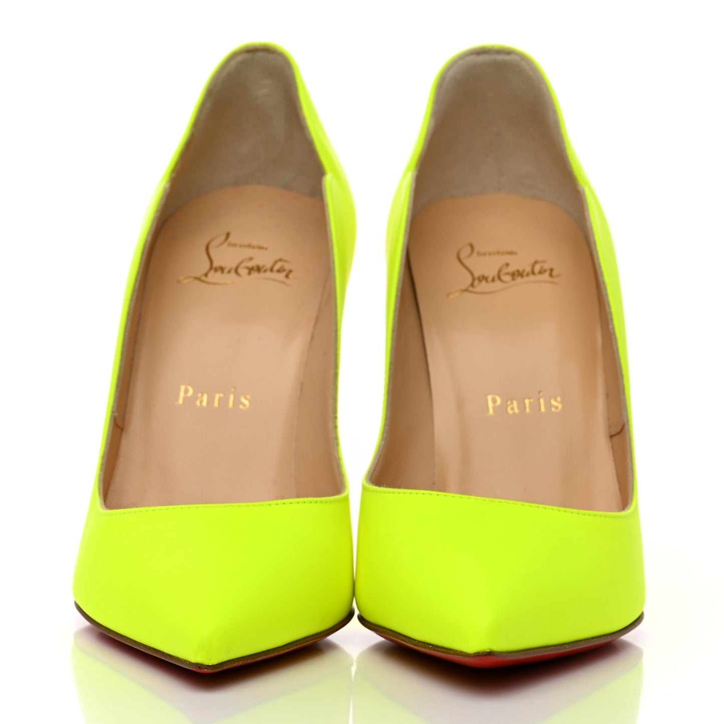 Calfskin Hot Chick 100 Pumps 35 Fluo