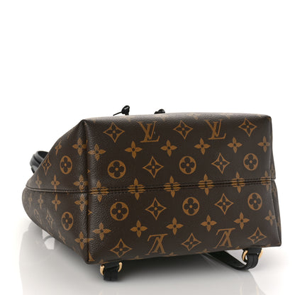 Louis Vuitton Monogram Montsouris PM Black 4 of 8