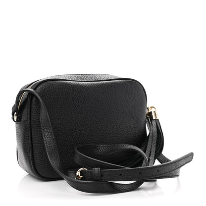 Gucci Pebbled Calfskin Small Soho Disco Bag Black 3 of 10