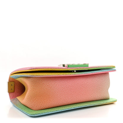 Chanel Caviar Quilted Small Cuba Rainbow Boy Flap  Multicolor 4 of 11