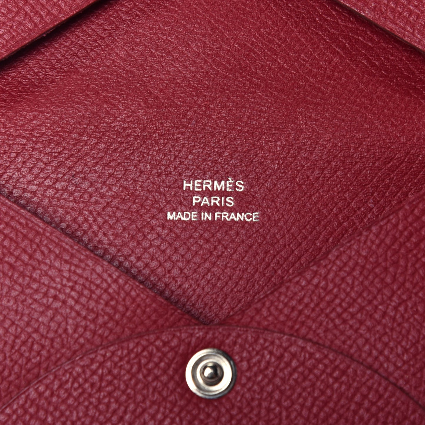 Epsom Calvi Card Case Rubis