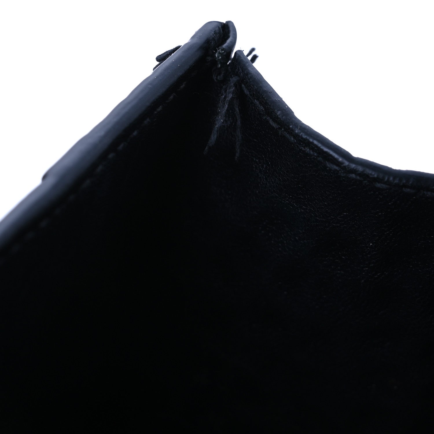 Balenciaga Shiny Calfskin Monochrome Crocodile Embossed Hourglass Top Handle Bag XS Black 14 of 15