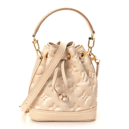 Louis Vuitton Empreinte Monogram Summer Stardust Nano Noe Beige Clair 1 of 11