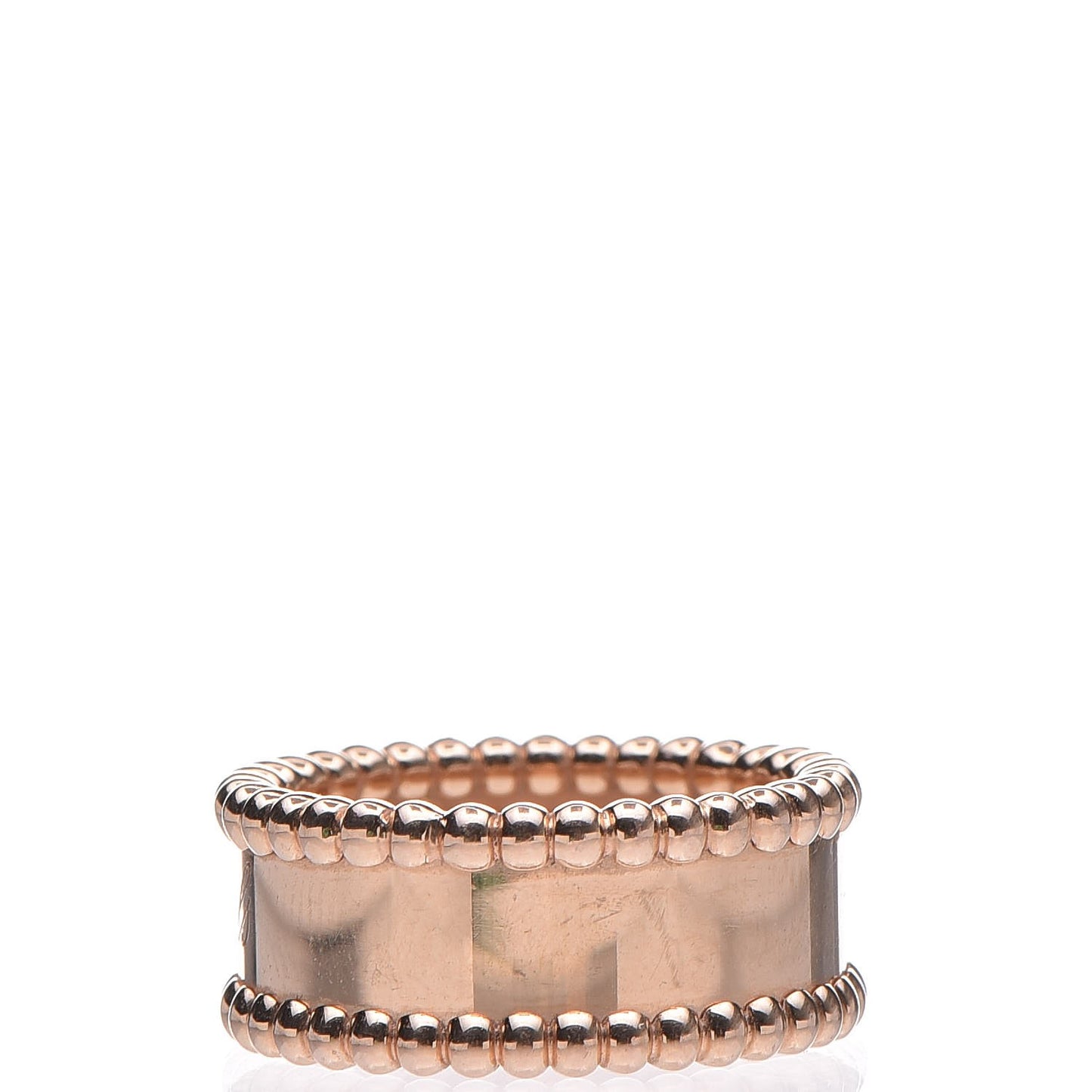 18K Rose Gold Perlee Signature Ring 47 4