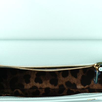Dolce & Gabbana Dauphine Miss Sicily Satchel Azzurro 5 of 9