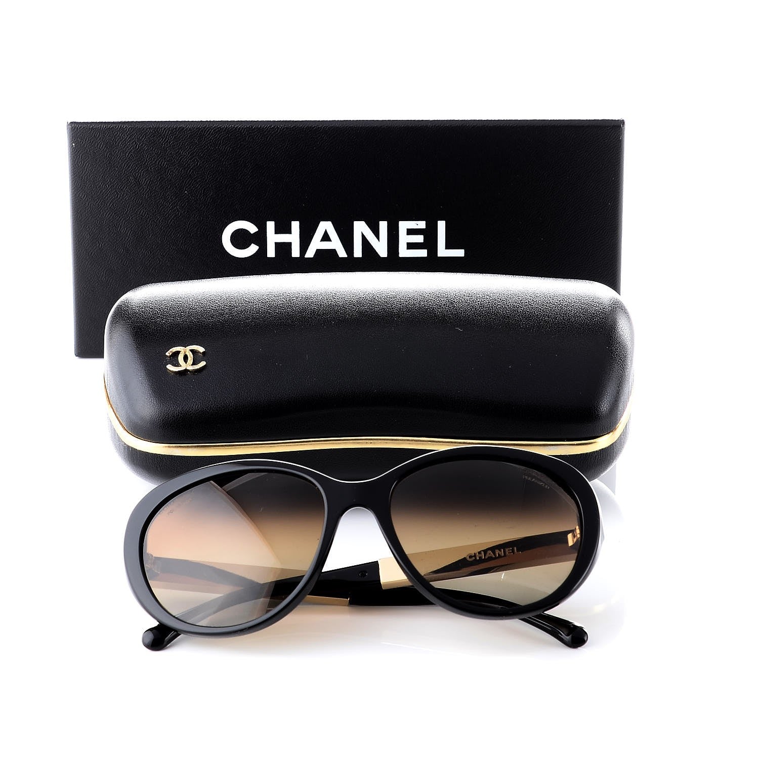 Chanel Polarized 5269 Sunglasses Black 8 of 8