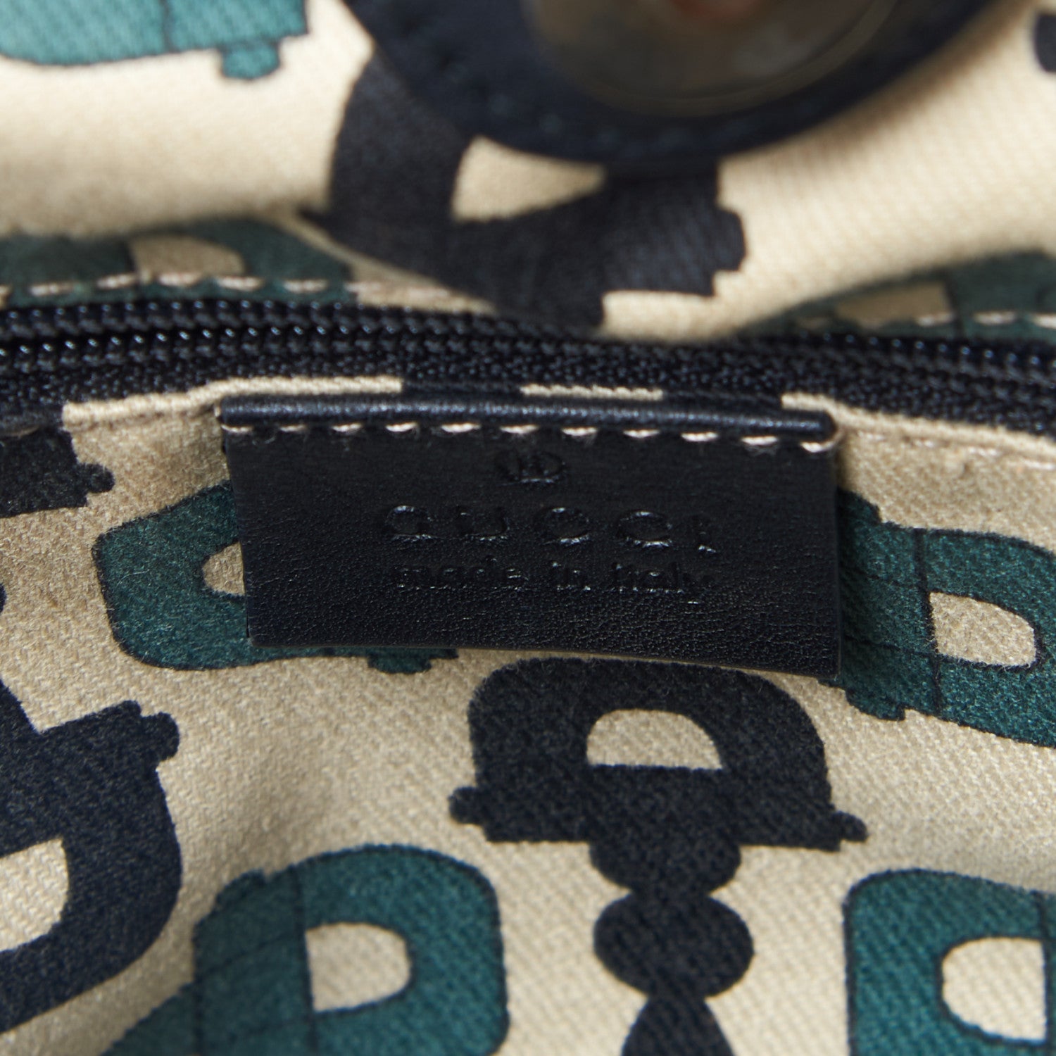 Gucci Guccissima Medium Sukey Tote Black 8 of 9