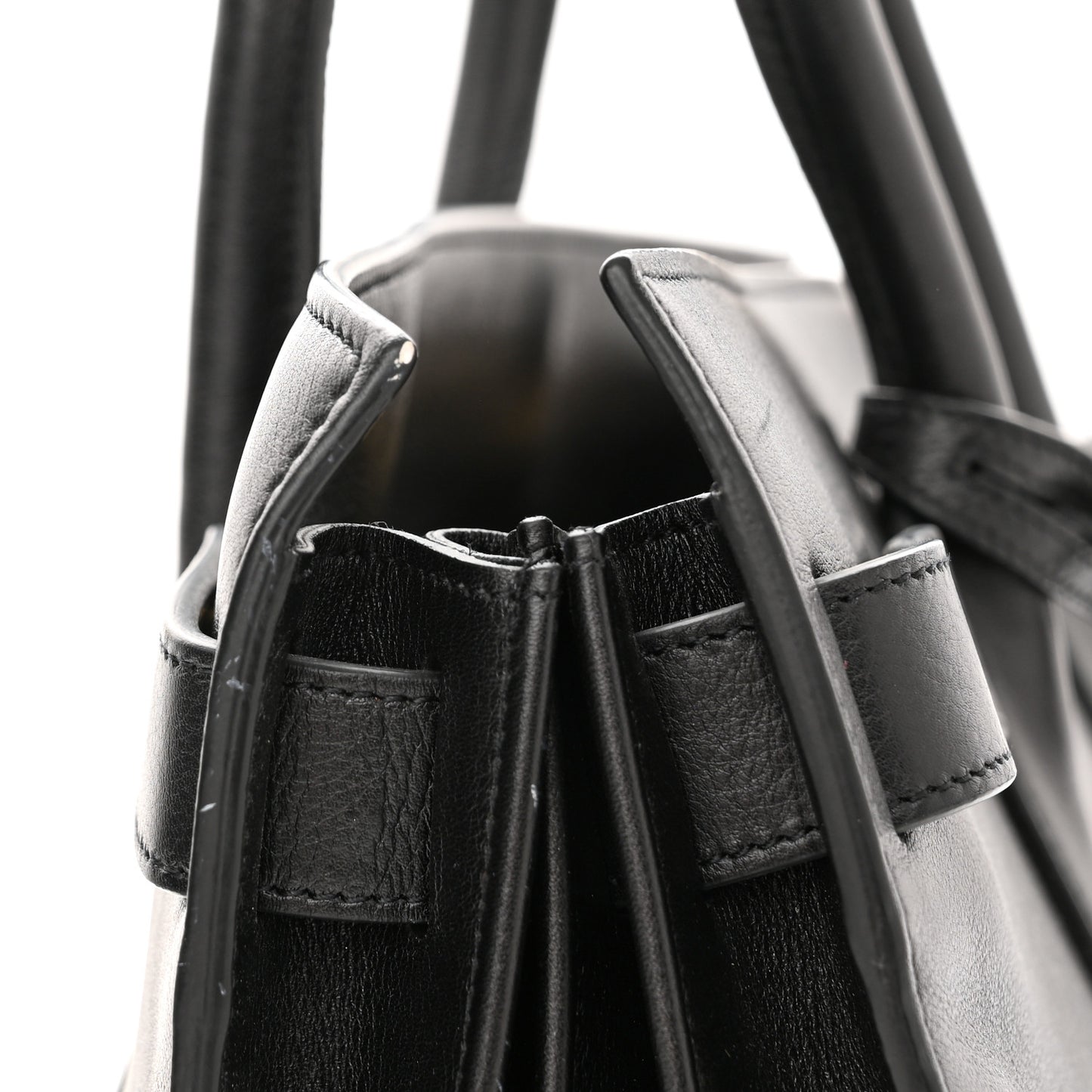 Calfskin Large Sac De Jour Carryall Black