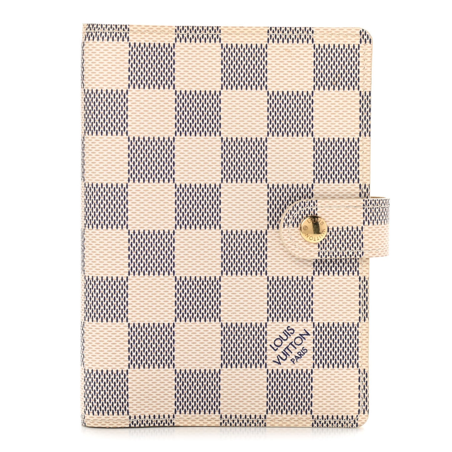 Damier Azur Small Ring Agenda Cover