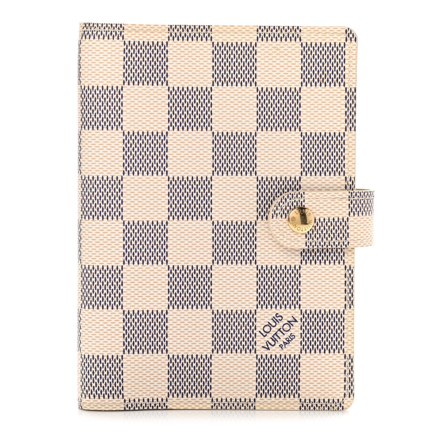 Louis Vuitton Damier Azur Small Ring Agenda Cover 1 of 7