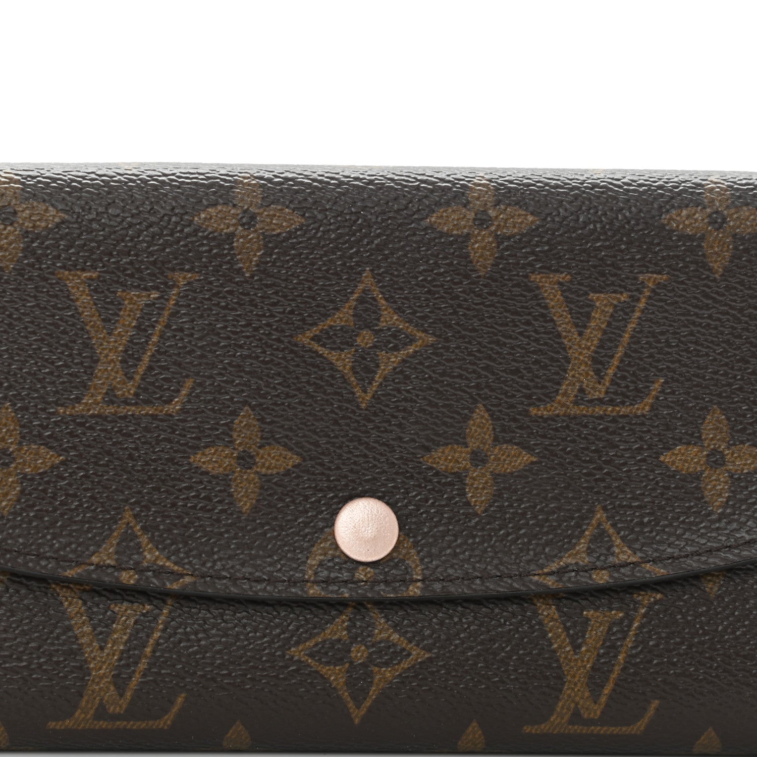Louis Vuitton Monogram Emilie Wallet Rose Nacre 7 of 9