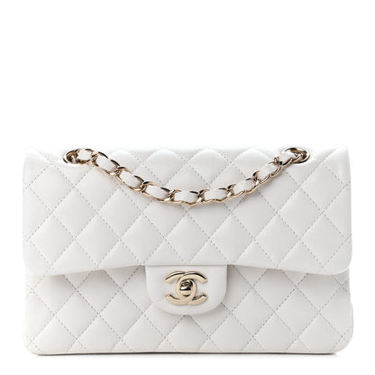Chanel Caviar Quilted Small Double Flap White 1 of 10