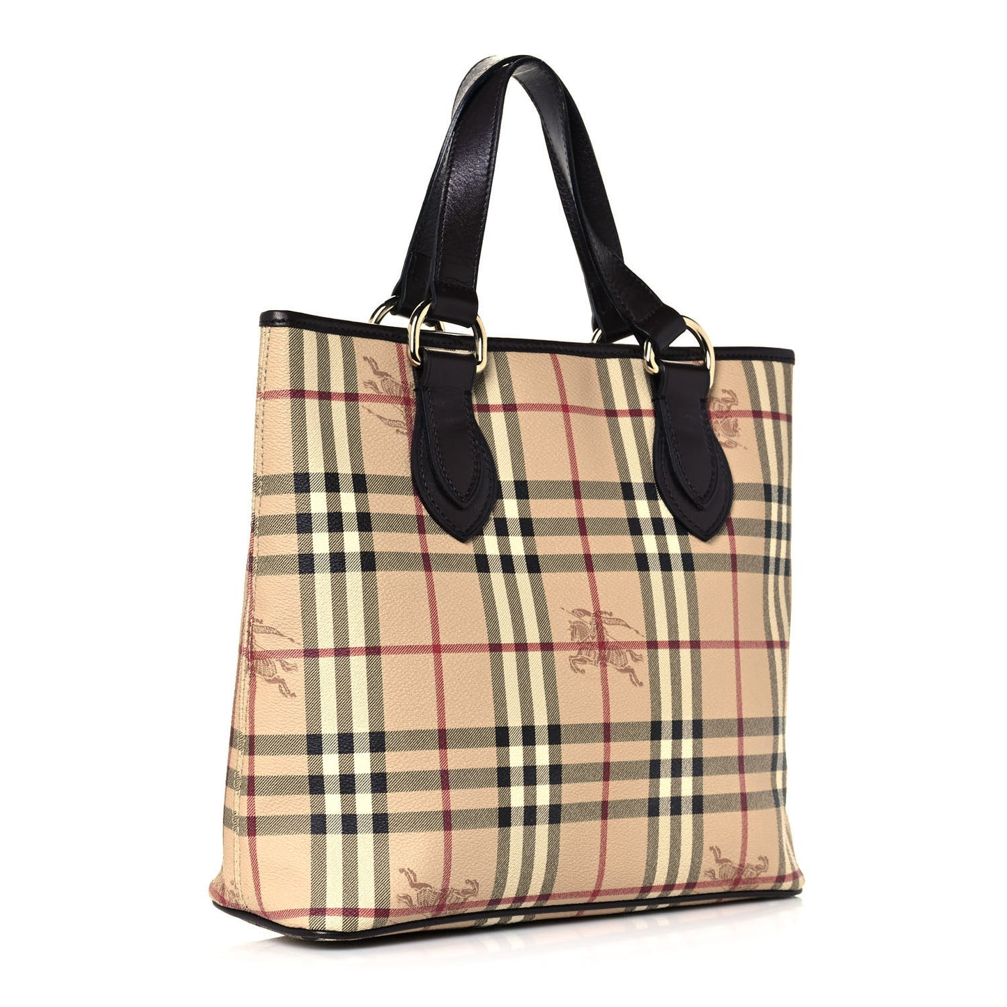 Haymarket Check Small Onslow Tote Chocolate