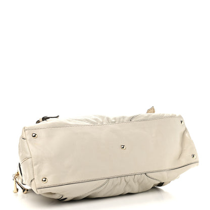 Gucci Calfskin Medium Horsebit Nail Boston Off White 4 of 11