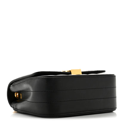 Saint Laurent Lambskin Matelasse Monogram Small Vicky Chain Bag Black 4 of 15