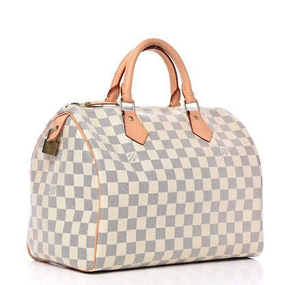 Louis Vuitton Damier Azur Speedy 30 3 of 12