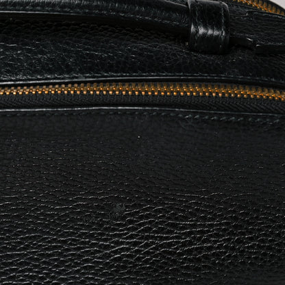 Gucci Grained Calfskin Sylvie Web Kingsnake Small Camera Bag Black Multicolor 19 of 22