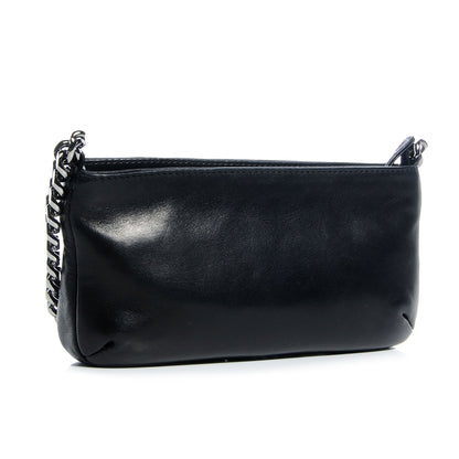 Chanel Calfskin Chain Stitch Clutch Black 3 of 7