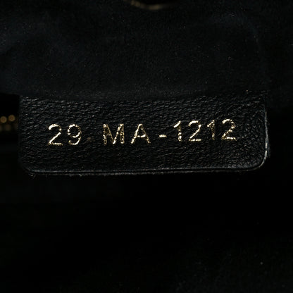 Christian Dior Lambskin Cannage Small My ABCDior Lady Dior Black 7 of 10