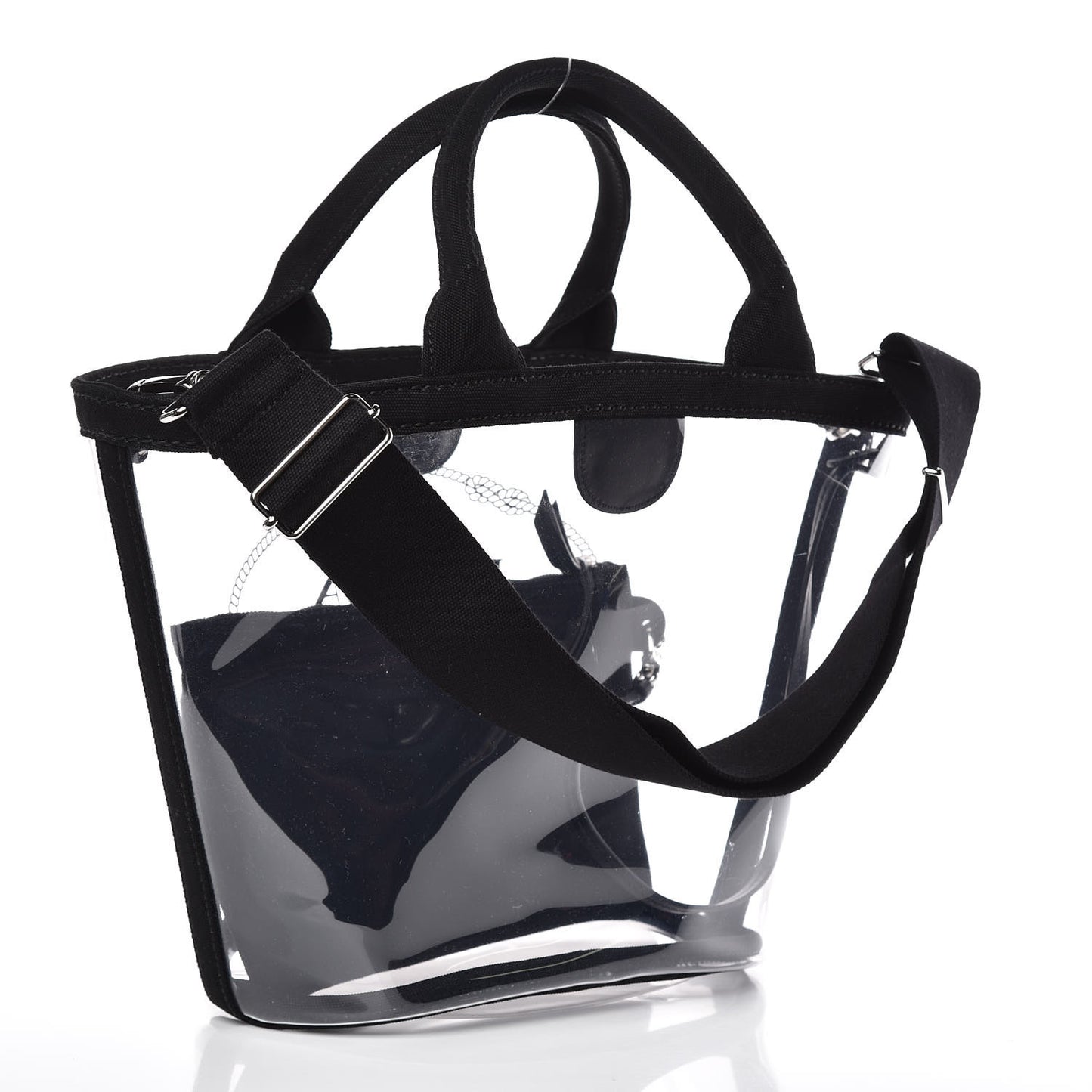 Plexiglass Canapa Small Shopper Tote Black