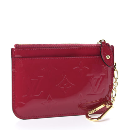 Louis Vuitton Vernis Key Pouch Rose Indien 3 of 7