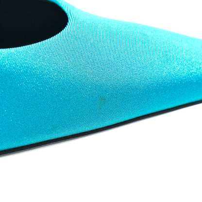 Balenciaga Spandex Knife Pointed 110mm Pumps 36.5 Bleu Turquoise 13 of 15