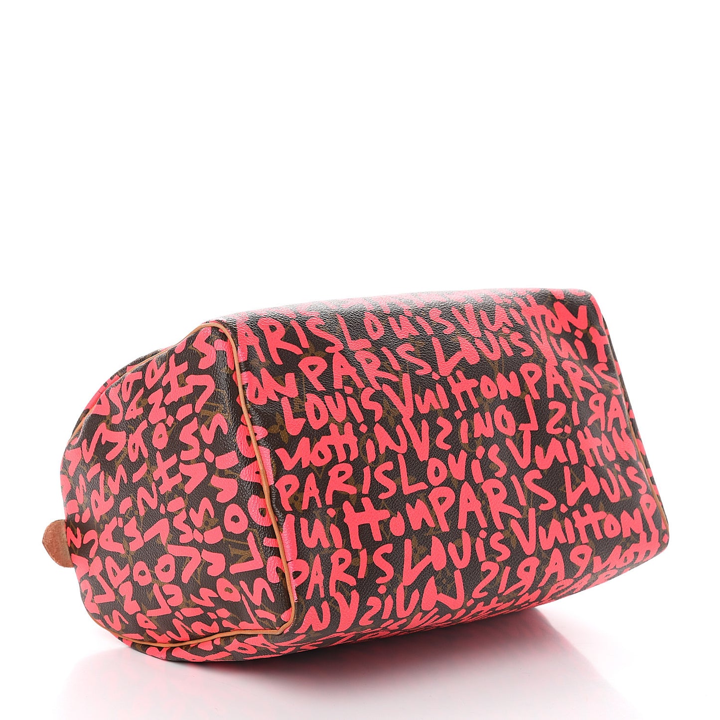 Monogram Graffiti Speedy 30 Fuchsia