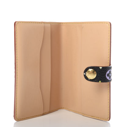 Louis Vuitton Monogram Multicolor Carnet de Bal Mini Agenda Cover Black 5 of 6