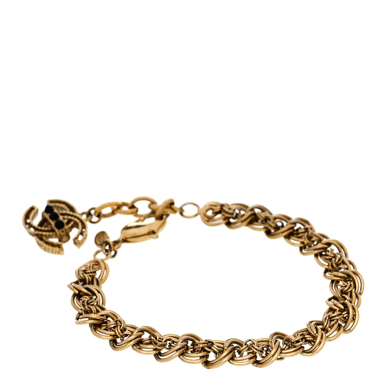 Crystal Paris Byzance CC Bracelet Gold