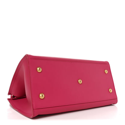 Saint Laurent Calfskin Small Classic Y Cabas Fuchsia 3 of 8