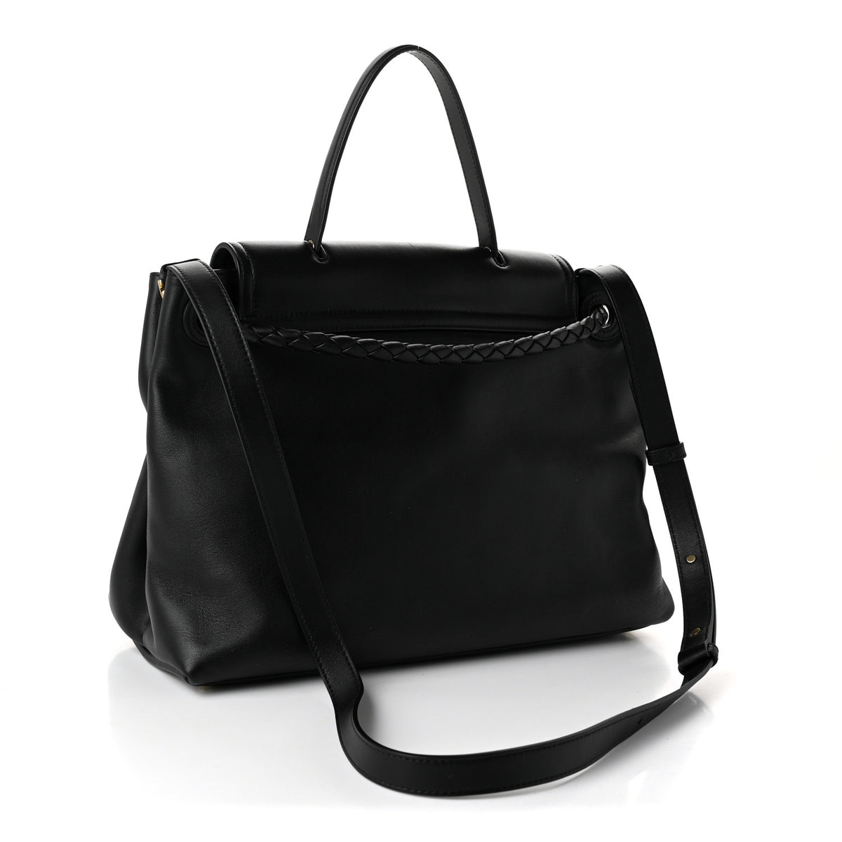 Bottega Veneta Silky Calfskin Medium Ciao Ciao Black 3 of 10