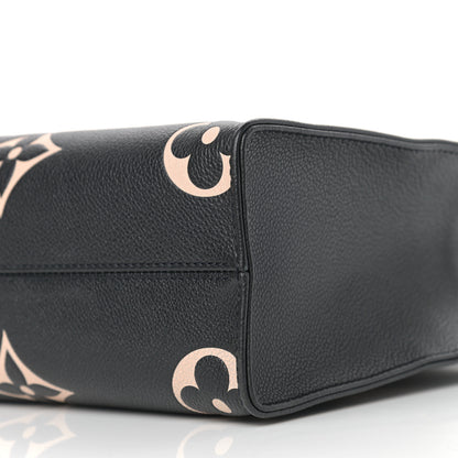 Louis Vuitton Empreinte Monogram Giant Onthego PM Black Beige 9 of 9