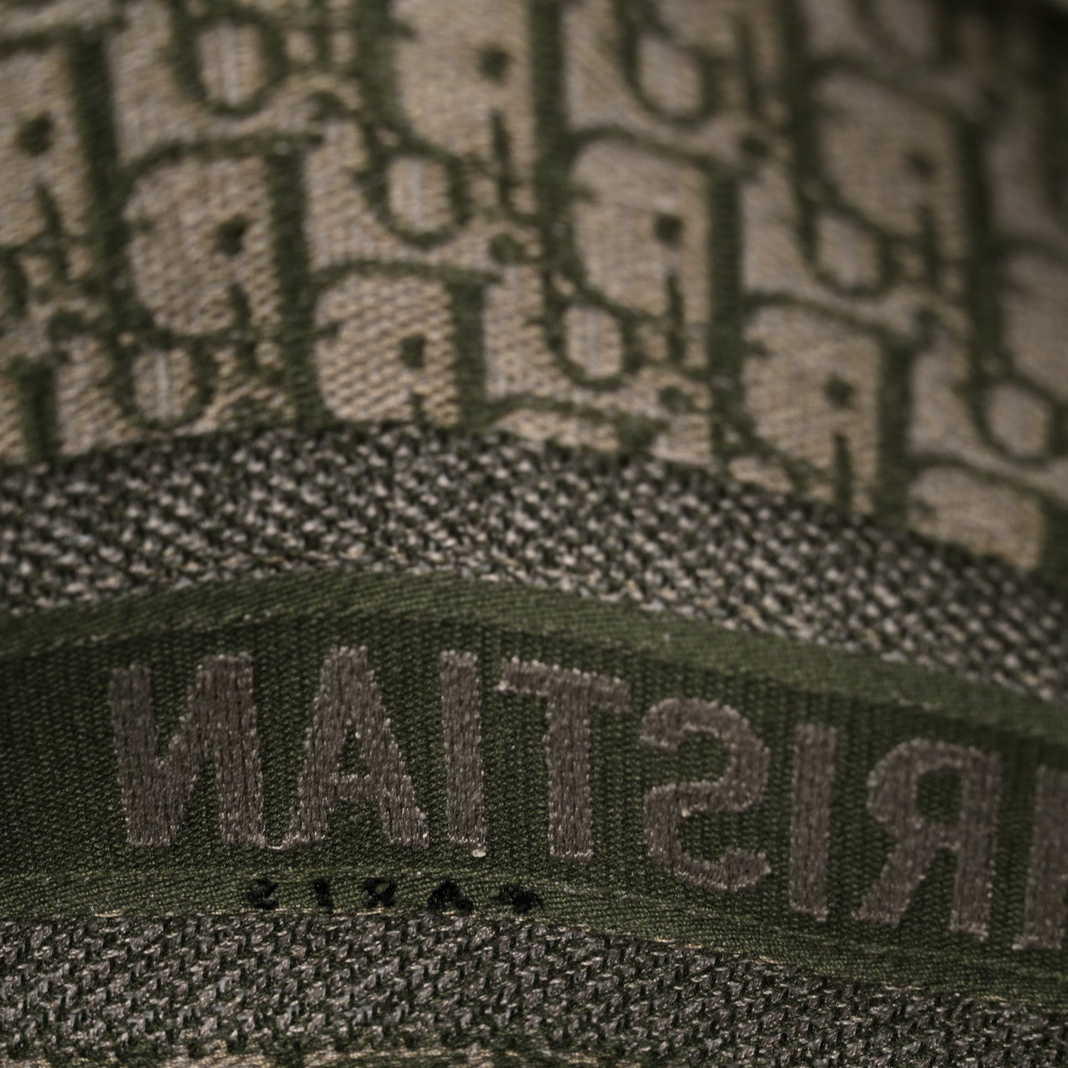 Christian Dior Oblique Large Book Tote Vert Multicolor 15 of 25