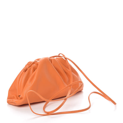 Bottega Veneta Butter Calfskin The Mini Pouch Light Orange 3 of 9