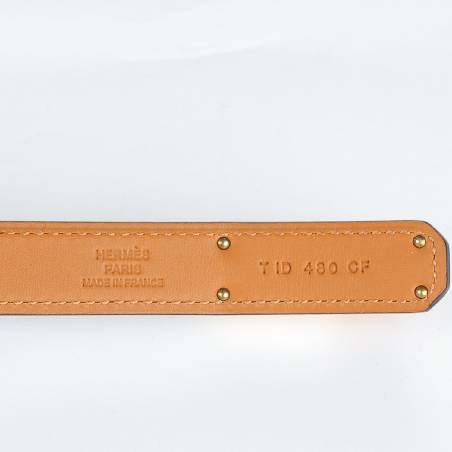 Hermes Epsom Kelly Belt Black 3 of 5