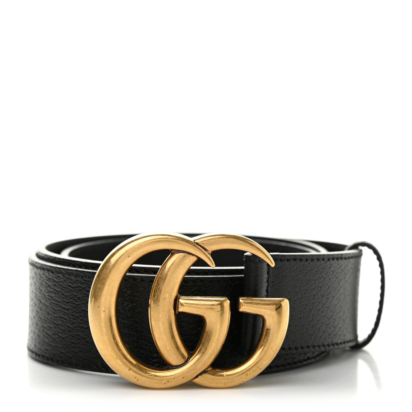 Textured Calfskin Double G 40mm Belt 95 38 Black